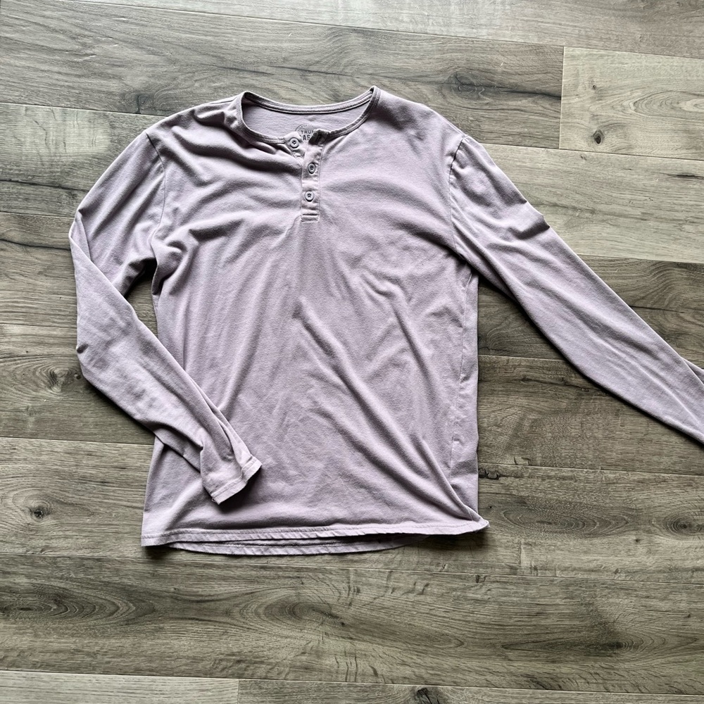 Lavender Henley medium